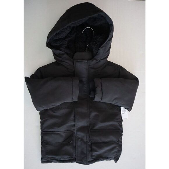 Old Navy 478050-01 Kid's Sz 4T Blackjack Expedition Water-Resistant Hooded Parka - Picture 10 of 11